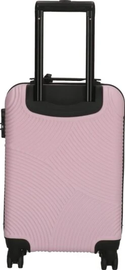 Enrico Benetti Louisville 39040 Handbagage Koffer Hardcase ABS - Roze -Voyago Winkel 558x1200 1