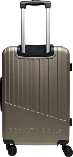 Royalty Rolls Amsterdam M Reiskoffer 67 Cm - 61 Liter - Champagne 9 Royalty Rolls Amsterdam M Reiskoffer 67 Cm - 61 Liter - Champagne -Voyago Winkel 558x1200