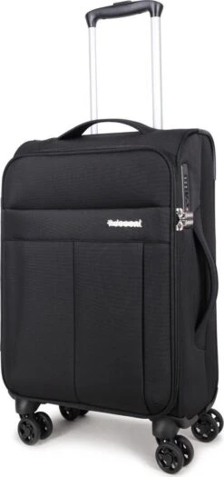 Decent D-Upright Handbagage Koffer - 55 Cm - TSA Slot - Zwart -Voyago Winkel 565x1200 6