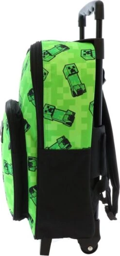Minecraft Jongens Trolley 29x15x38 Groen -Voyago Winkel 566x1200 8