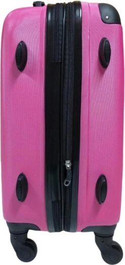 SB Travelbags 'Expandable' Handbagage Koffer 53cm 4 Wielen Trolley - Roze 16 SB Travelbags 'Expandable' Handbagage Koffer 53cm 4 Wielen Trolley - Roze -Voyago Winkel 567x1200 1
