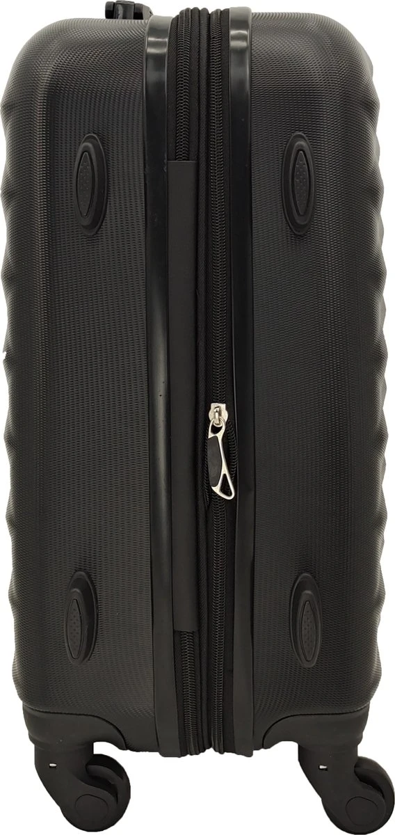 SB Travelbags 'Expandable' Bagage Koffer 65cm- Zwart 5 SB Travelbags 'Expandable' Bagage Koffer 65cm- Zwart - Afbeelding 3