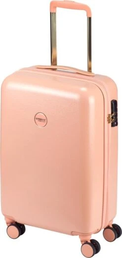 Princess Traveller Harlem - Handbaggage Koffer - Roze - S - 55cm -Voyago Winkel 569x1200