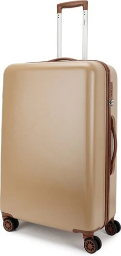 Decent Retro Koffer Groot 76 Cm Beige Brown -Voyago Winkel 569x1200 5