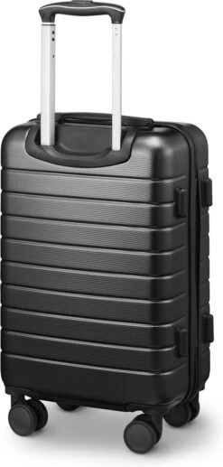 Swiss Alpine 2.0 - Handbagage Koffer - 55x35x20 Cm - 4 Wielen - Zwart -Voyago Winkel 573x1200 2