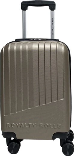 Royalty Rolls Amsterdam Handbagage Koffer 52 Cm - 25 Liter - Champagne -Voyago Winkel 573x1200 8