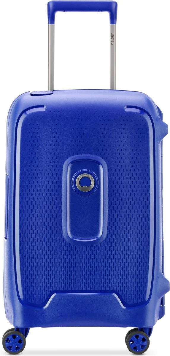 Delsey Moncey Cabin Trolley Case - 55 Cm - Blue 3 Delsey Moncey Cabin Trolley Case - 55 Cm - Blue