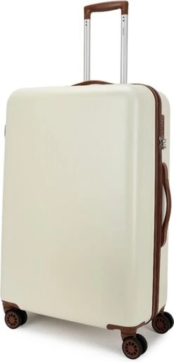 Decent Retro Koffer Groot 76 Cm White -Voyago Winkel 577x1200 9