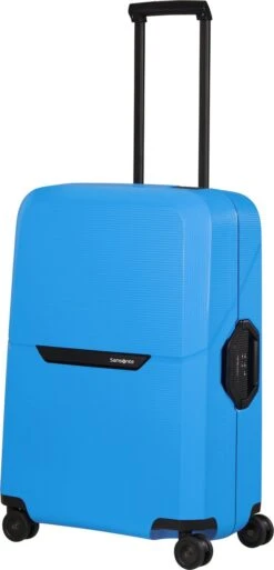 Samsonite Reiskoffer - Magnum Eco Spinner 69/25 - Summer Blue -Voyago Winkel 578x1200