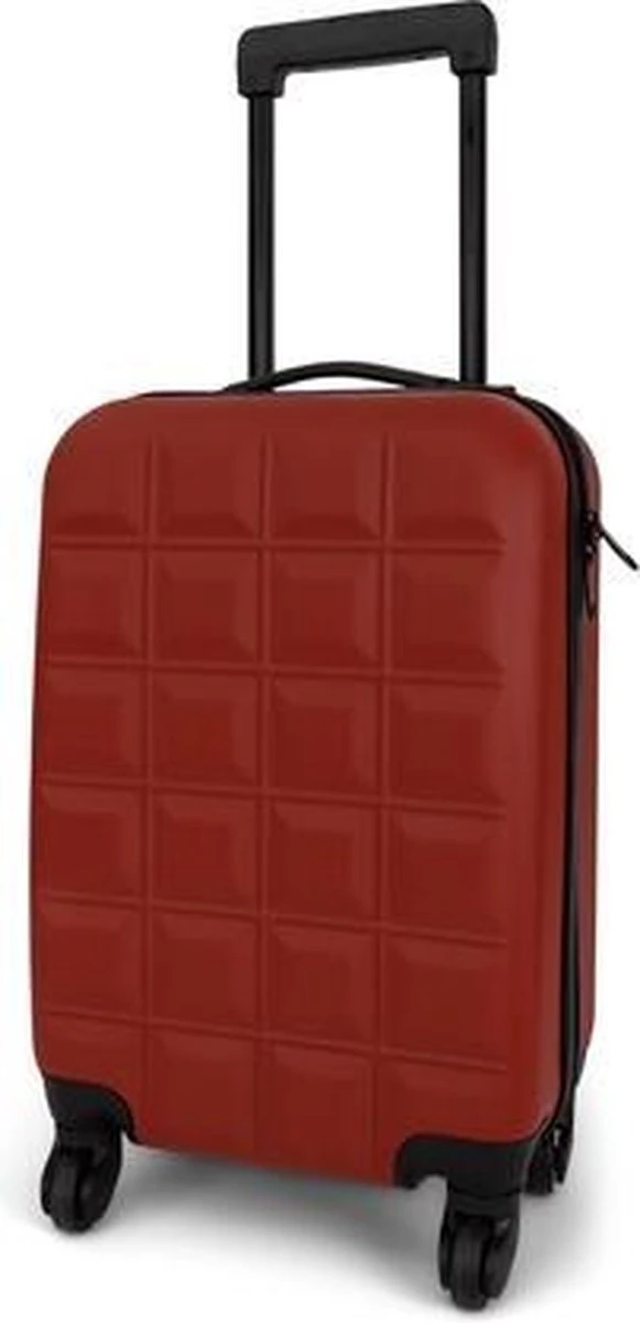 Norländer Cabin Size Trolley Squared Rood 3 Norländer Cabin Size Trolley Squared Rood