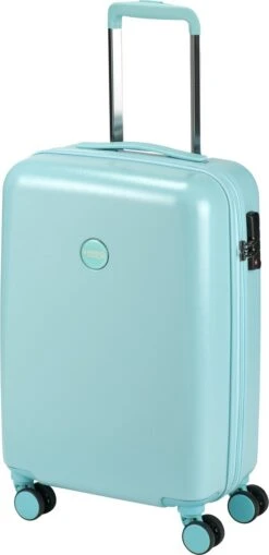 Princess Traveller Harlem - Handbagage Koffer - Blauw - S - 55cm -Voyago Winkel 582x1200 4