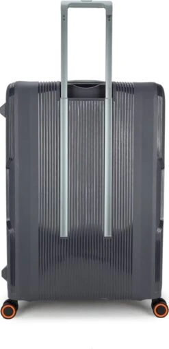 Decent Koffer / Trolley / Reiskoffer - 77 X 54.5 X 31.5 Cm - 116 Liter - Polypropyleen - Maat XL - On-Tour - Grijs 24 Decent Koffer / Trolley / Reiskoffer - 77 X 54.5 X 31.5 Cm - 116 Liter - Polypropyleen - Maat XL - On-Tour - Grijs -Voyago Winkel 583x1200 12