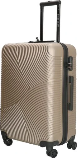 Enrico Benetti Harde Koffer LouisvilleHoogte 65 Cm - Champagne -Voyago Winkel 583x1200 7