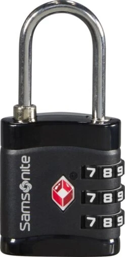 Samsonite - Global Ta Combilock 3Dial Tsa Light Black
