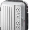 Swiss - Lausanne - Handbagage Koffer - 4 Wielen - TSA-Cijferslot - Zilver 1 Swiss - Lausanne - Handbagage Koffer - 4 Wielen - TSA-Cijferslot - Zilver -Voyago Winkel 586x1200 1