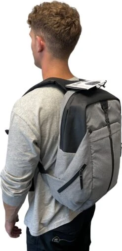 Backpack USB Laptoprugzak - 15,6 Inch - Waterdichte Ritsen - Rugtas - Anti Diefstal - Design 2023 -Voyago Winkel 586x1200 28