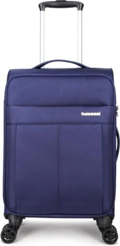 Decent D-Upright Handbagage Koffer - 55 Cm - TSA Slot - Donkerblauw -Voyago Winkel 587x1200 1