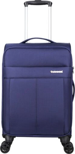Decent D-Upright Handbagage Koffer - 55 Cm - TSA Slot - Donkerblauw -Voyago Winkel 589x1200 3