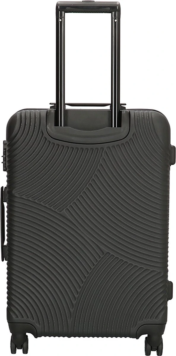 Enrico Benetti Koffer / Trolley / Reiskoffer - 65 X 41 X 25 Cm - 66 Liter - ABS - Maat M - Louisville - Zwart 6 Enrico Benetti Koffer / Trolley / Reiskoffer - 65 X 41 X 25 Cm - 66 Liter - ABS - Maat M - Louisville - Zwart - Afbeelding 4