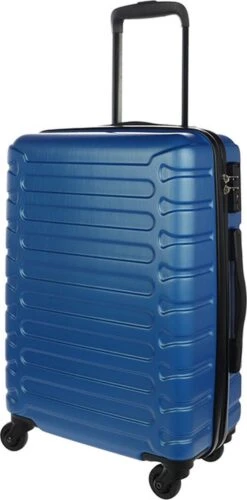 Enrico Benetti Handbagage Koffer Showkoo 52 Steel Blue -Voyago Winkel 593x1200 5