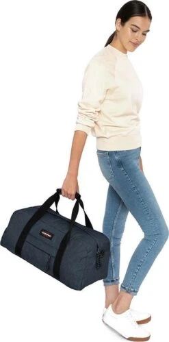 Eastpak STAND + Reistas, 34 Liter - Triple Denim -Voyago Winkel 594x1200 11