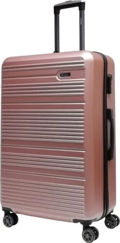 Benzi Lugo Grote Koffer - 75 Cm - Rosé Goud -Voyago Winkel 595x1200 1