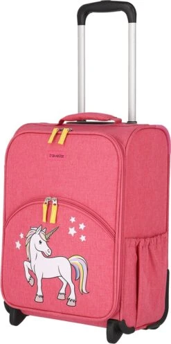 Travelite Handbagage Zachte Koffer / Trolley / Reiskoffer - Youngster - 44 Cm - Roze -Voyago Winkel 596x1200 1