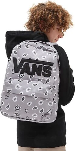 Vans New Skool Kids Rugzak Frost Grey -Voyago Winkel 596x1200 10