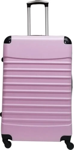 Castillo Quadrant 2 Delige ABS Kofferset (XL+S) - Soft Pink -Voyago Winkel 596x1200 8