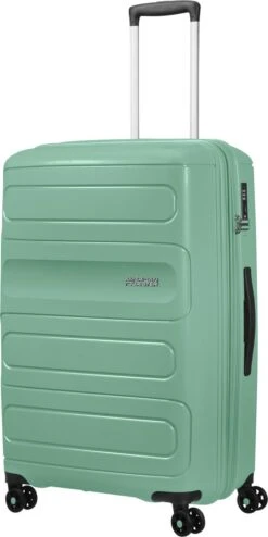 American Tourister Reiskoffer - Sunside Spinner 77/28 Uitbreidbaar (Large) Mineral Green -Voyago Winkel 600x1200 12