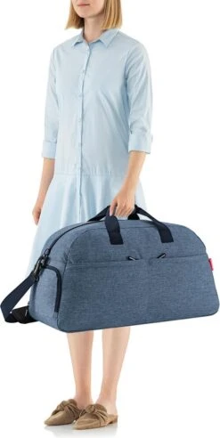 Reisenthel Overnighter Plus Reistas - 50L - Twist Blue Blauw -Voyago Winkel 602x1200 11