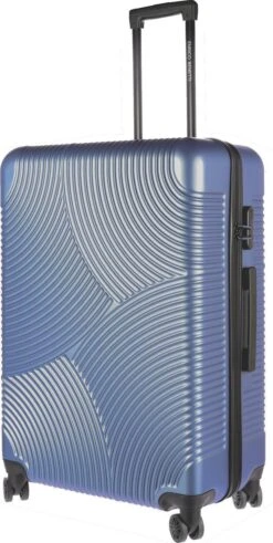 Enrico Benetti Louisville Grote Koffer 75 Cm - 93 Liter - Jeansblauw -Voyago Winkel 604x1200 1