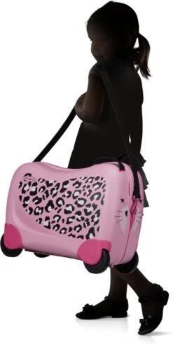 Samsonite - Dream Rider Kinderkoffer Leopard L.4 Wielen (handbagage) -Voyago Winkel 604x1200 3