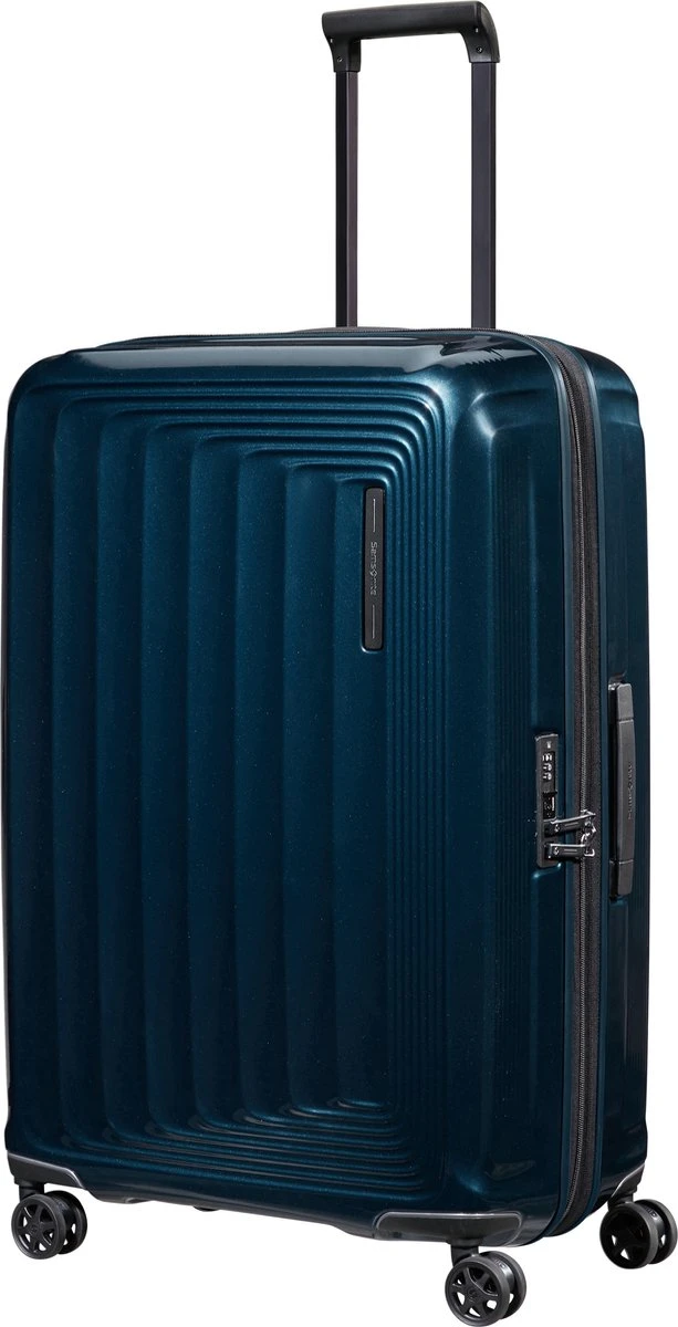 Samsonite Reiskoffer - Nuon Spinner 75/28 Exp (Medium) Metallic Dark Blue 3 Samsonite Reiskoffer - Nuon Spinner 75/28 Exp (Medium) Metallic Dark Blue