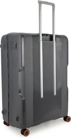 Decent Koffer / Trolley / Reiskoffer - 77 X 54.5 X 31.5 Cm - 116 Liter - Polypropyleen - Maat XL - On-Tour - Grijs 37 Decent Koffer / Trolley / Reiskoffer - 77 X 54.5 X 31.5 Cm - 116 Liter - Polypropyleen - Maat XL - On-Tour - Grijs -Voyago Winkel 615x1200 15