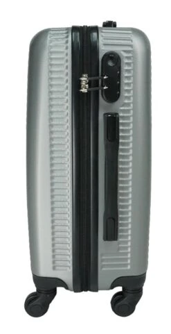 Handbagage Koffer 51cm 4 Wielen Trolley - Zilver -Voyago Winkel 616x1200 9