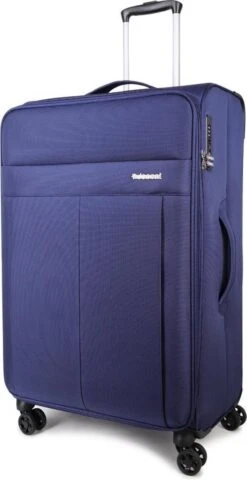 Decent D-Upright Large Koffer - 76 Cm Expandable - TSA Slot - Donkerblauw -Voyago Winkel 618x1200 9