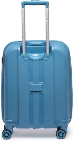 ©TROLLEYZ - Paris No.5 - Trolley - 55cm Met TSA Slot - Dubbele Wielen - 360° Spinners - 100% Polypropyleen - Handbagage Koffer In Ice Blue -Voyago Winkel 621x1200 5