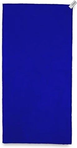 Lumaland - Reishanddoek - Extra Licht - Microvezel - Rond Verpakt - 40x80cm - Donkerblauw
