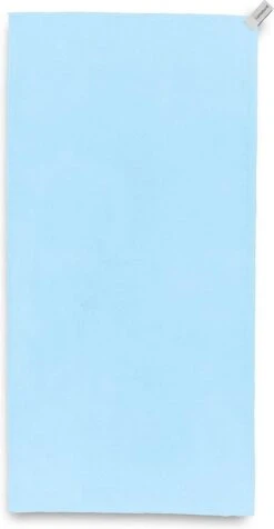 Lumaland - Reishanddoek - Extra Licht - Microvezel - Verschillende Kleuren En Maten - 40x80cm - Lichtblauw
