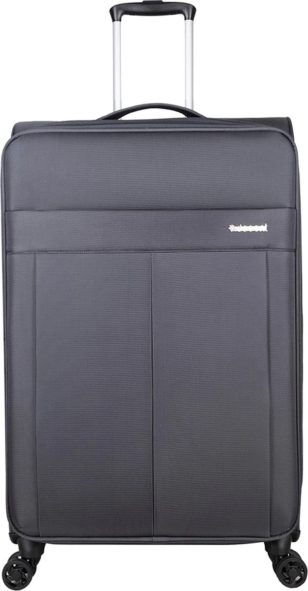 Decent D-Upright Large Koffer - 76 Cm Expandable - TSA Slot - Grijs 18 Decent D-Upright Large Koffer - 76 Cm Expandable - TSA Slot - Grijs - Afbeelding 16