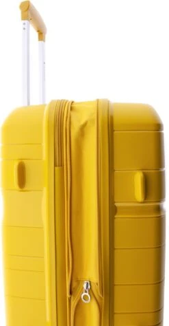 Gladiator Boxing Middelgrote Koffer Expandable 67 Cm 70/80 Liter TSA Slot - Kurkumageel -Voyago Winkel 625x1200 14