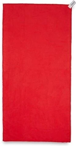 Lumaland - Reishanddoek - Extra Licht - Microvezel - Rond Verpakt - 40x80cm - Rood