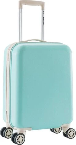 Decent Star Maxx Handbagage Koffer - 55 Cm - TSA Slot - Pastel Groen -Voyago Winkel 625x1200 3