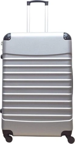 Castillo Quadrant 2 Delige ABS Kofferset (XL + S) - Zilver -Voyago Winkel 626x1200 12