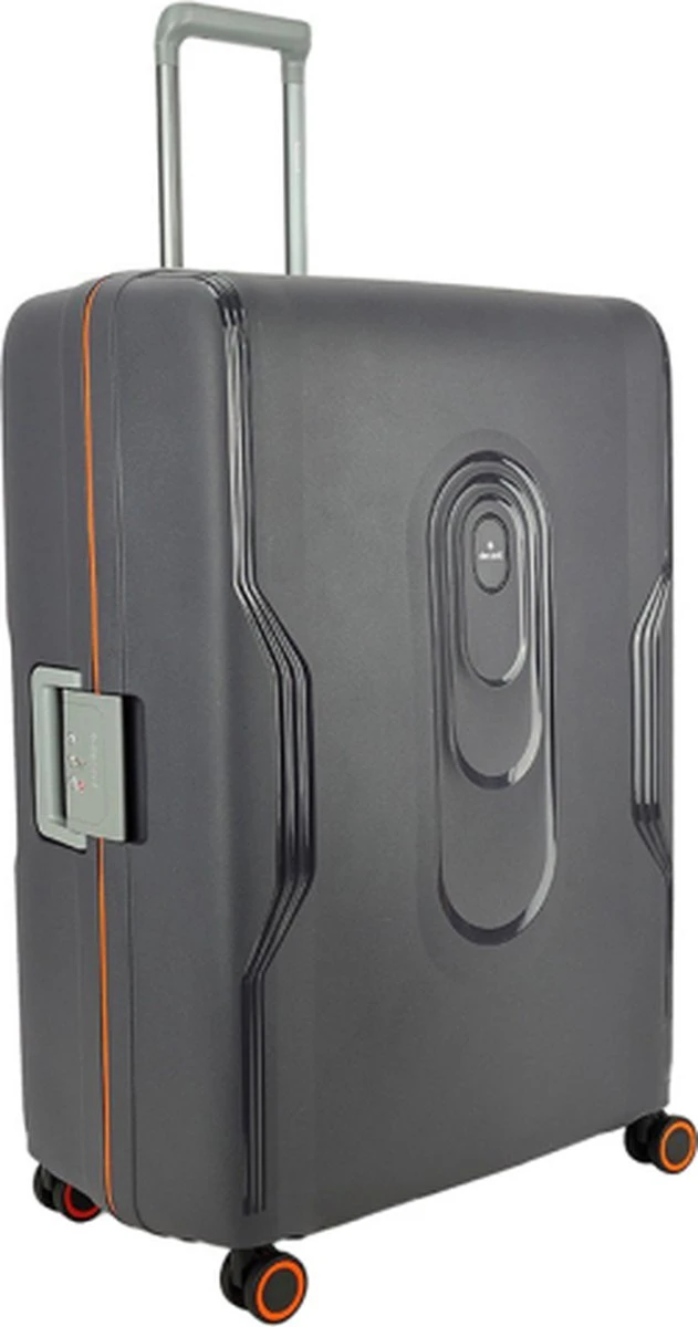 Decent Koffer / Trolley / Reiskoffer - 77 X 54.5 X 31.5 Cm - 116 Liter - Polypropyleen - Maat XL - On-Tour - Grijs 13 Decent Koffer / Trolley / Reiskoffer - 77 X 54.5 X 31.5 Cm - 116 Liter - Polypropyleen - Maat XL - On-Tour - Grijs - Afbeelding 11