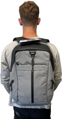 Backpack USB Laptoprugzak - 15,6 Inch - Waterdichte Ritsen - Rugtas - Anti Diefstal - Design 2023 -Voyago Winkel 631x1200 19