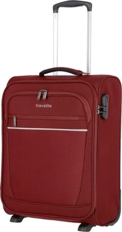 Travelite Cabin 2 Wheel Trolley Bordeaux 21 Travelite Cabin 2 Wheel Trolley Bordeaux -Voyago Winkel 631x1200 6