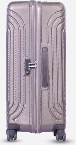 ©TROLLEYZ - Florence No.7 - Trolley - 55cm Met TSA Slot - Dubbele Wielen - 360° Spinners - 100% ABS - Handbagage Koffer In Cloudy Grey -Voyago Winkel 631x1200 7