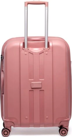 ©TROLLEYZ - Paris No.5 - Reiskoffer - 69cm Met TSA Slot - Dubbele Wielen - 360° Spinners - 100% Polypropyleen - Reiskoffer In Rose Blush -Voyago Winkel 633x1200 8